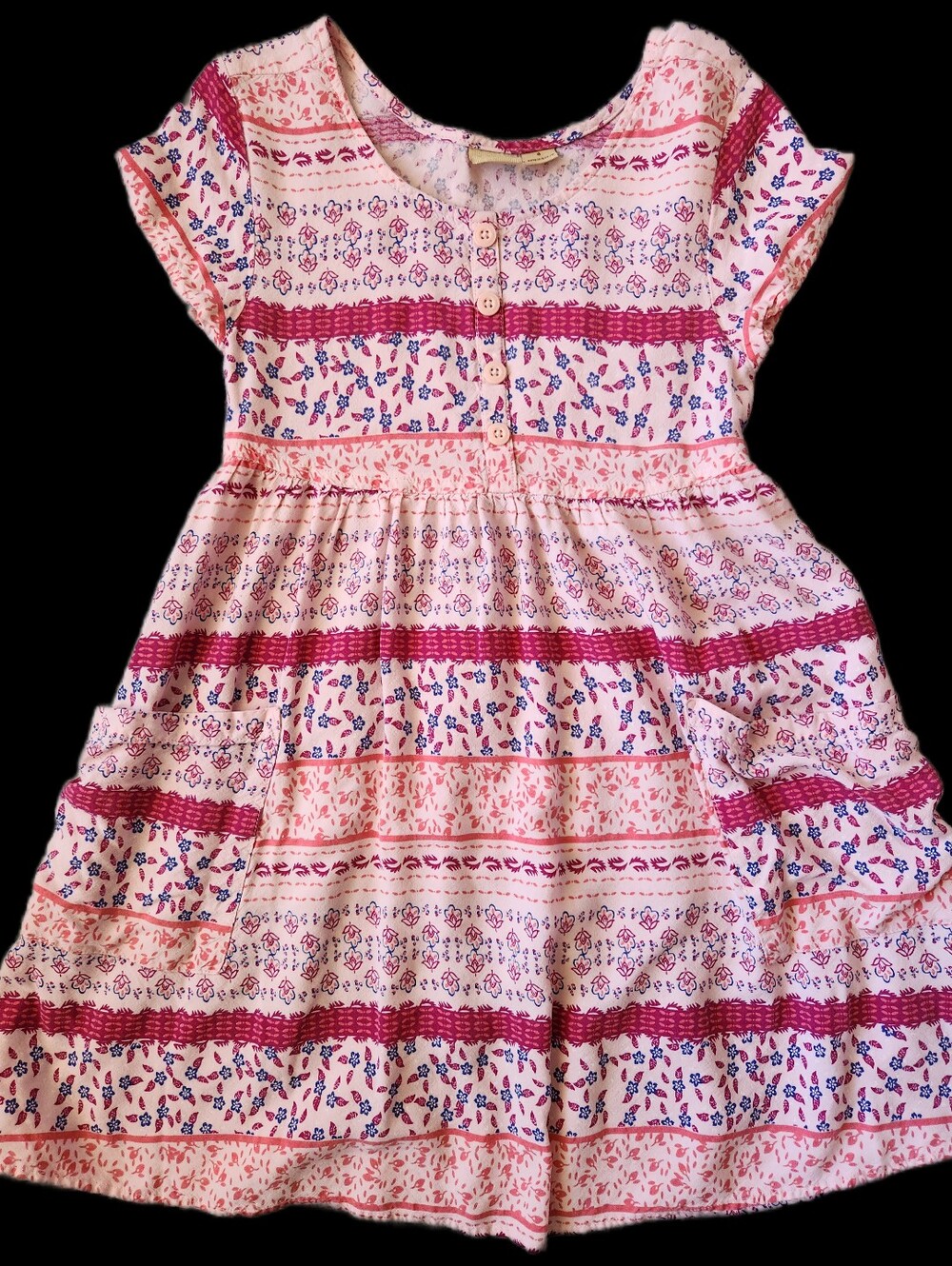 Girls Floral Dress Size 8
